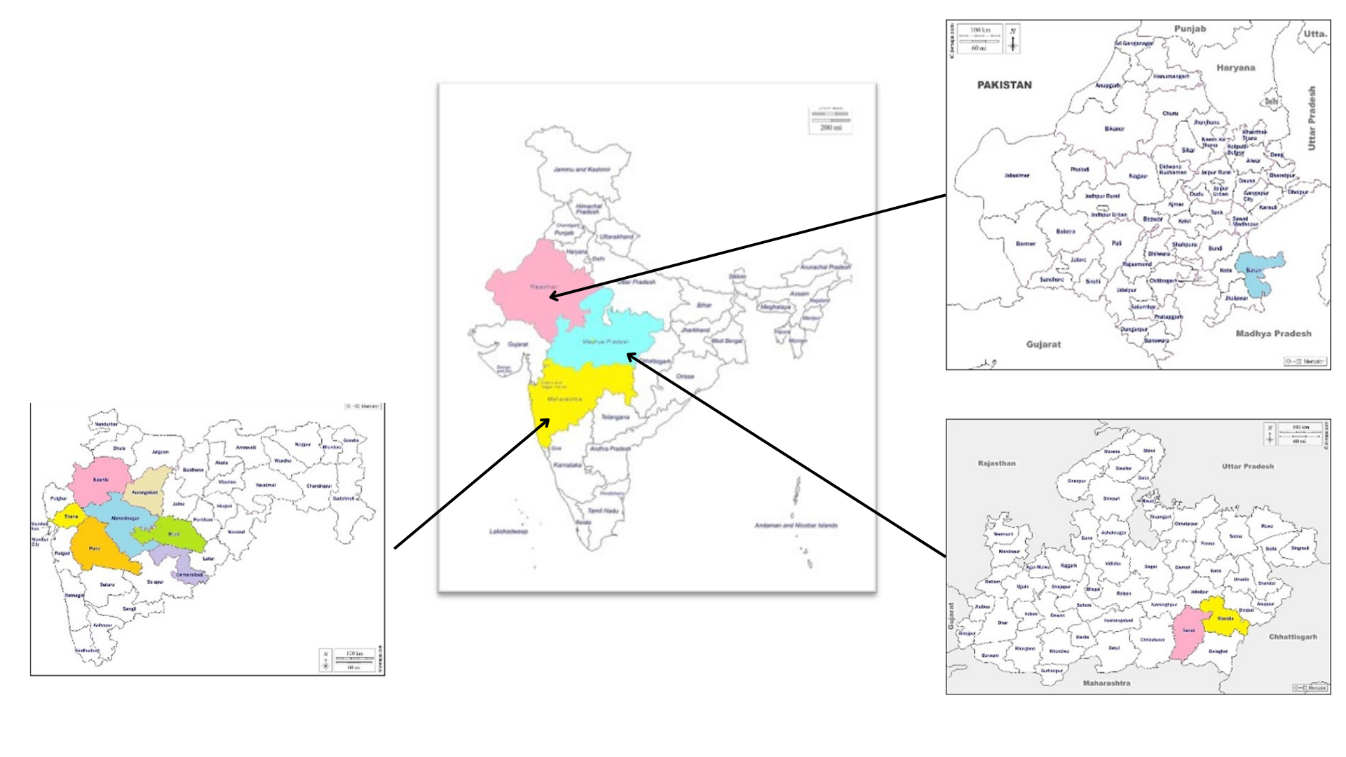 Sampada Trust Area of Operation